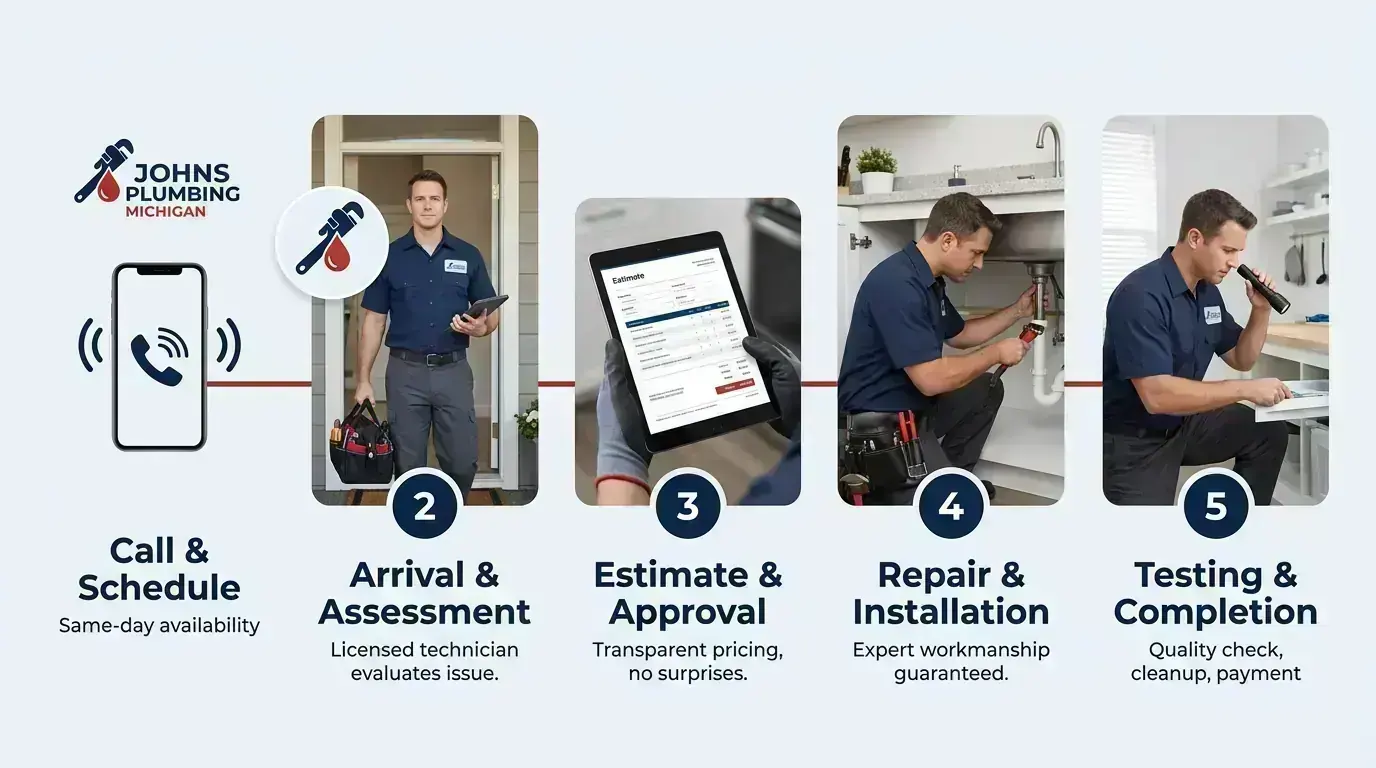 Service Process & What to Expect in Monroe, Michigan
